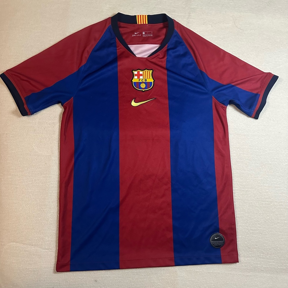 Nike Barcelona Red and Blue Jersey